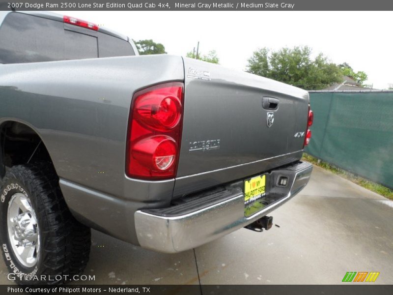 Mineral Gray Metallic / Medium Slate Gray 2007 Dodge Ram 2500 Lone Star Edition Quad Cab 4x4