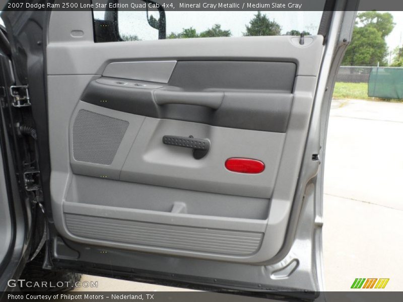 Mineral Gray Metallic / Medium Slate Gray 2007 Dodge Ram 2500 Lone Star Edition Quad Cab 4x4