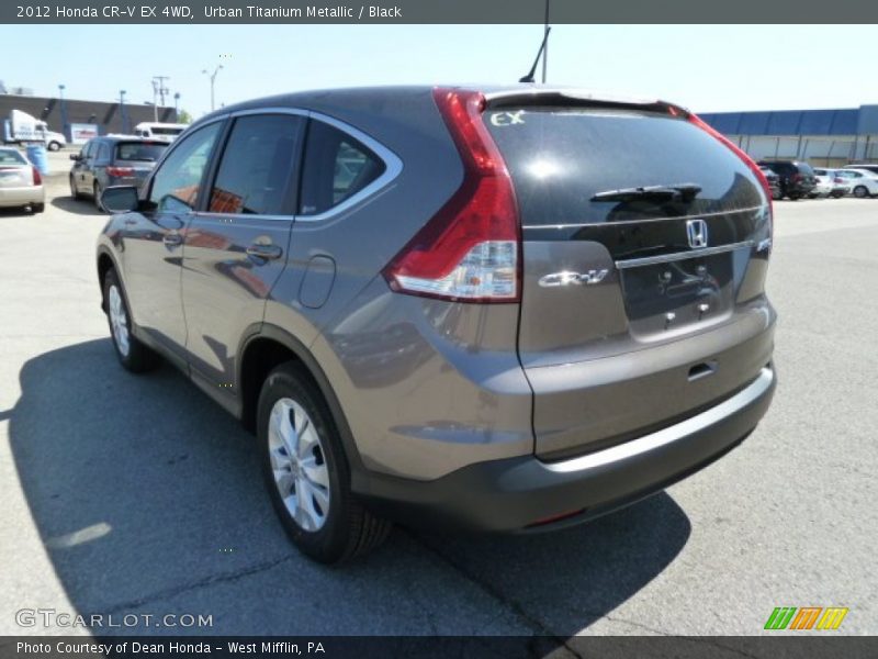 Urban Titanium Metallic / Black 2012 Honda CR-V EX 4WD
