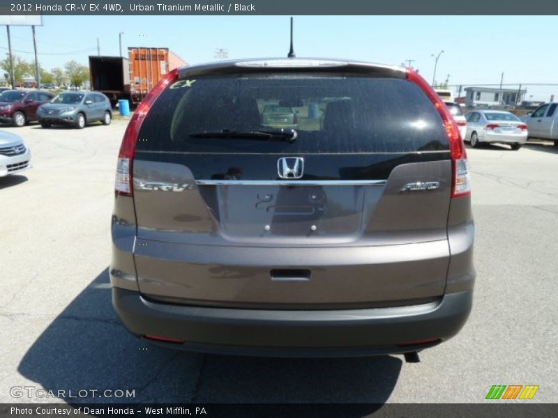 Urban Titanium Metallic / Black 2012 Honda CR-V EX 4WD