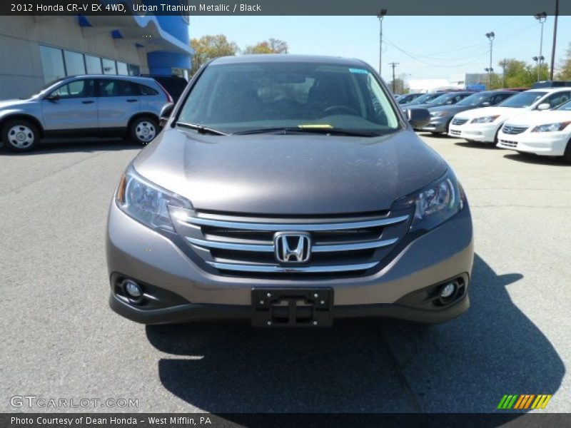 Urban Titanium Metallic / Black 2012 Honda CR-V EX 4WD