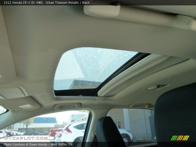 Urban Titanium Metallic / Black 2012 Honda CR-V EX 4WD