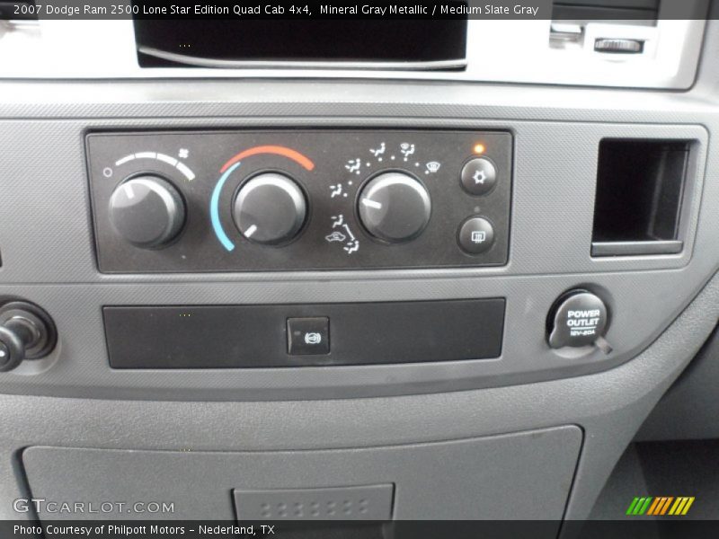 Mineral Gray Metallic / Medium Slate Gray 2007 Dodge Ram 2500 Lone Star Edition Quad Cab 4x4