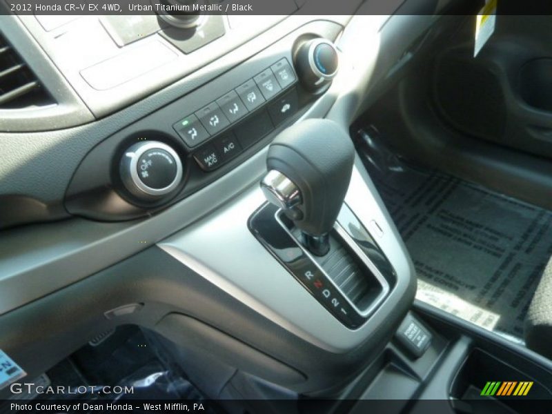 Urban Titanium Metallic / Black 2012 Honda CR-V EX 4WD