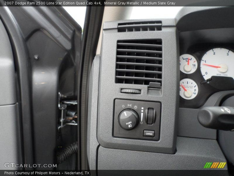 Mineral Gray Metallic / Medium Slate Gray 2007 Dodge Ram 2500 Lone Star Edition Quad Cab 4x4