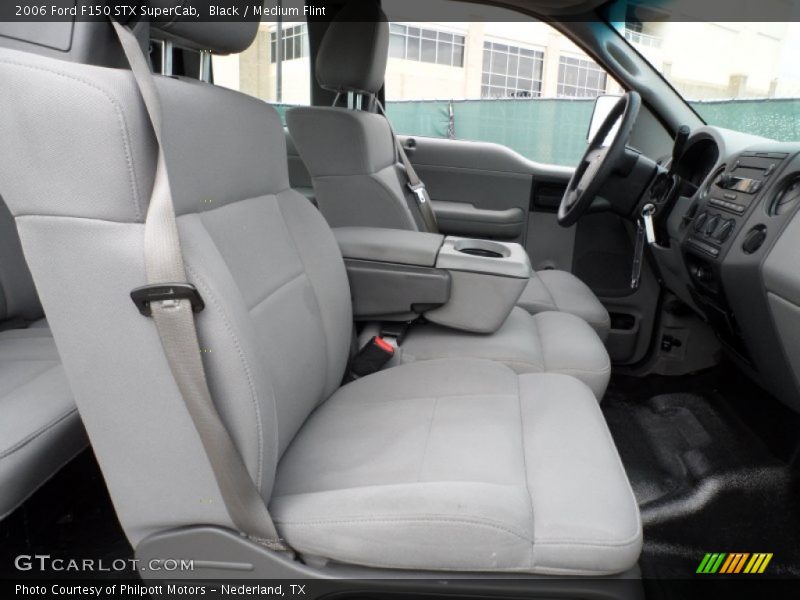 Black / Medium Flint 2006 Ford F150 STX SuperCab