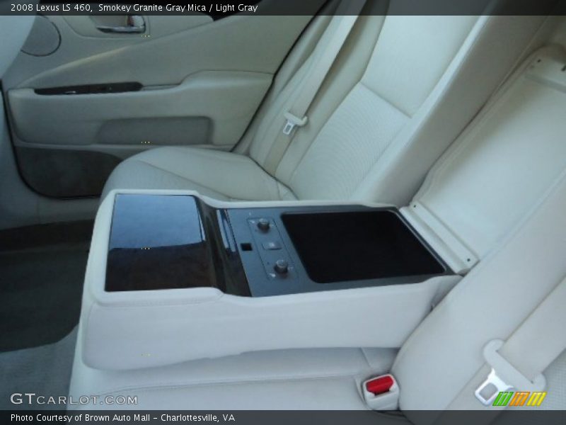 Smokey Granite Gray Mica / Light Gray 2008 Lexus LS 460