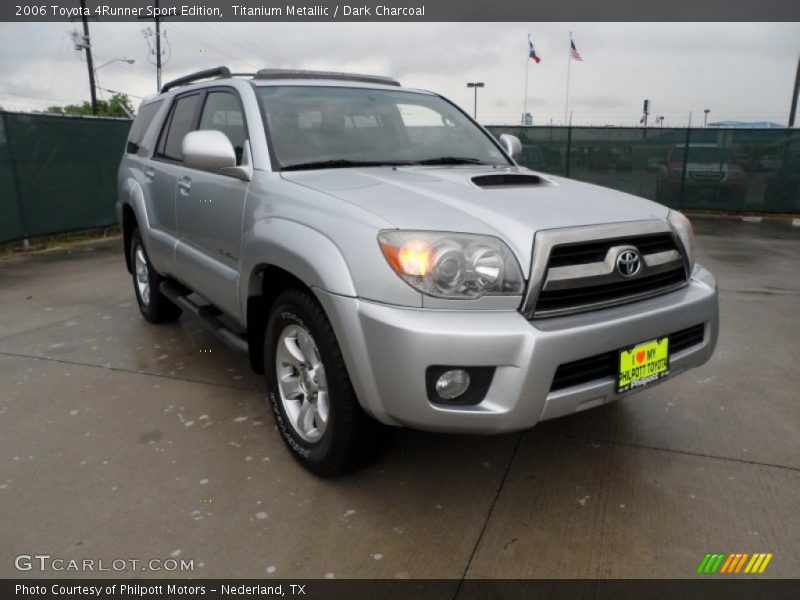 Titanium Metallic / Dark Charcoal 2006 Toyota 4Runner Sport Edition