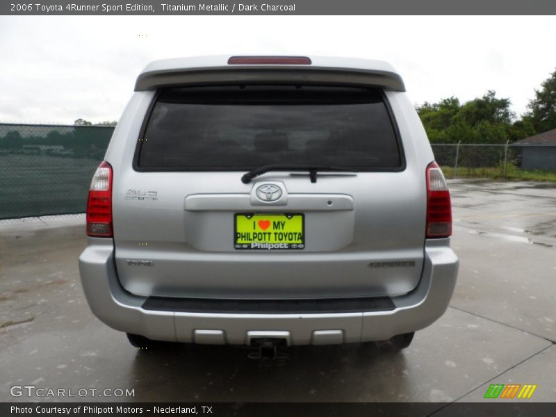 Titanium Metallic / Dark Charcoal 2006 Toyota 4Runner Sport Edition