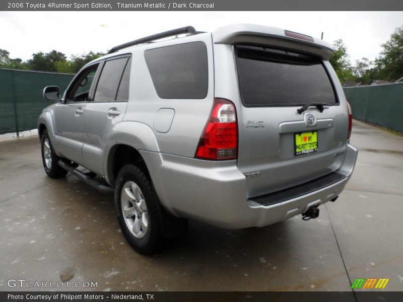 Titanium Metallic / Dark Charcoal 2006 Toyota 4Runner Sport Edition