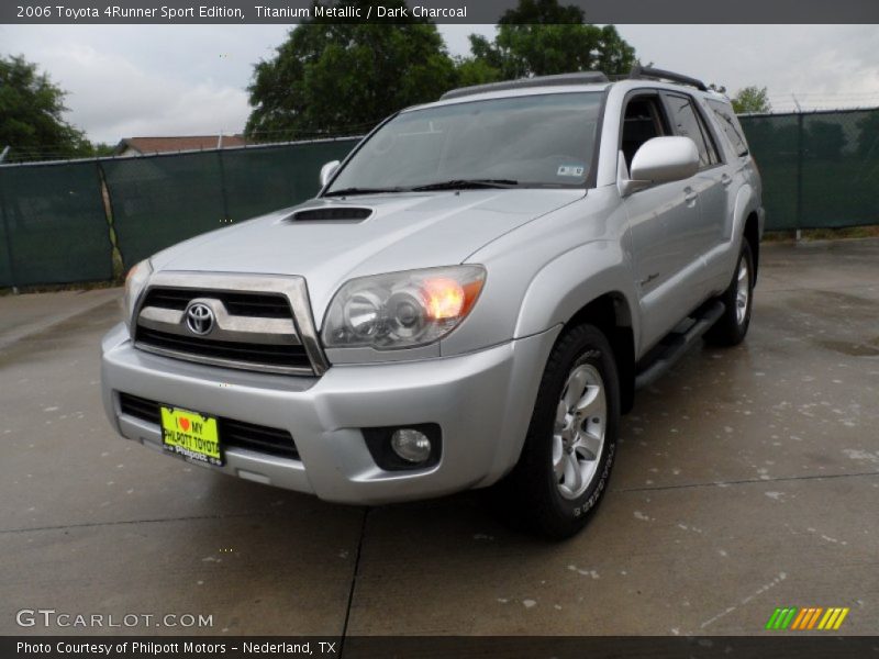 Titanium Metallic / Dark Charcoal 2006 Toyota 4Runner Sport Edition
