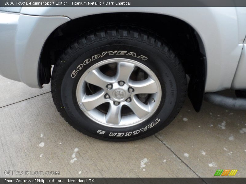 Titanium Metallic / Dark Charcoal 2006 Toyota 4Runner Sport Edition