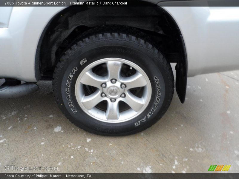 Titanium Metallic / Dark Charcoal 2006 Toyota 4Runner Sport Edition