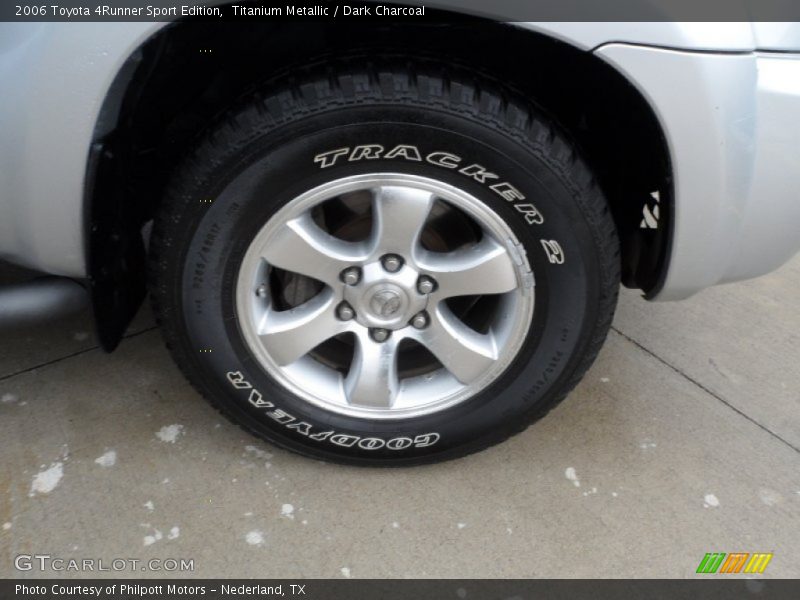 Titanium Metallic / Dark Charcoal 2006 Toyota 4Runner Sport Edition