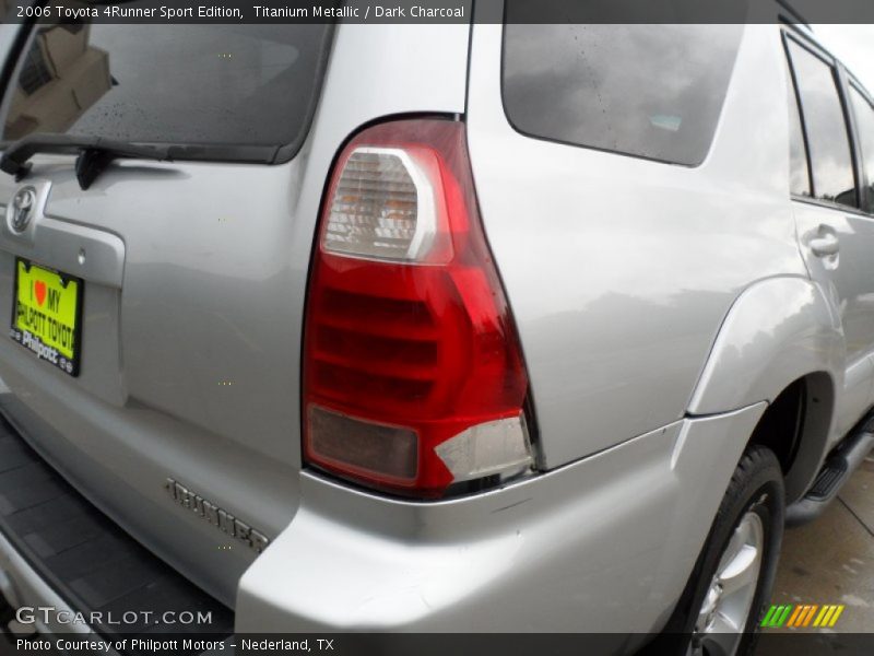 Titanium Metallic / Dark Charcoal 2006 Toyota 4Runner Sport Edition