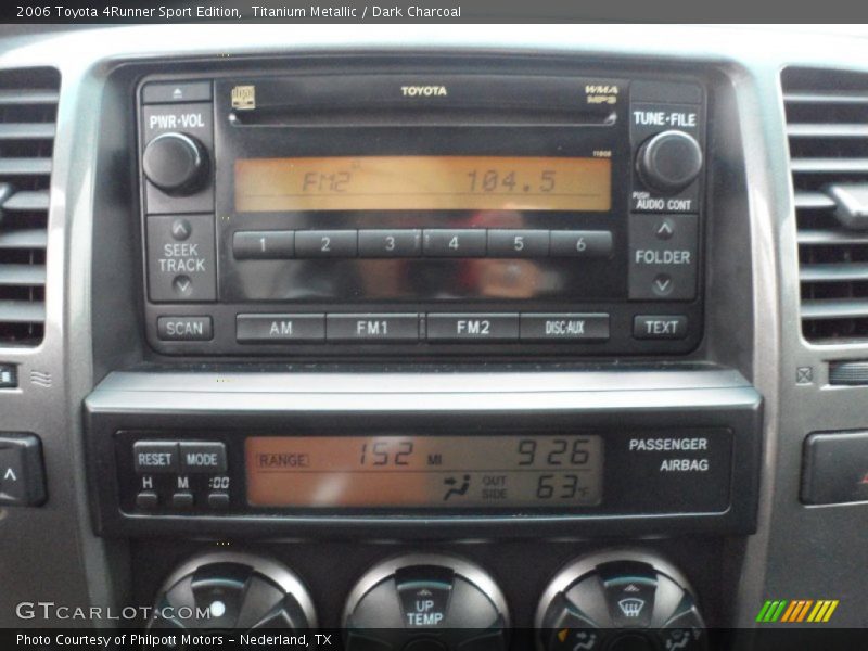 Titanium Metallic / Dark Charcoal 2006 Toyota 4Runner Sport Edition