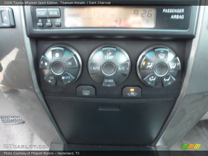 Titanium Metallic / Dark Charcoal 2006 Toyota 4Runner Sport Edition