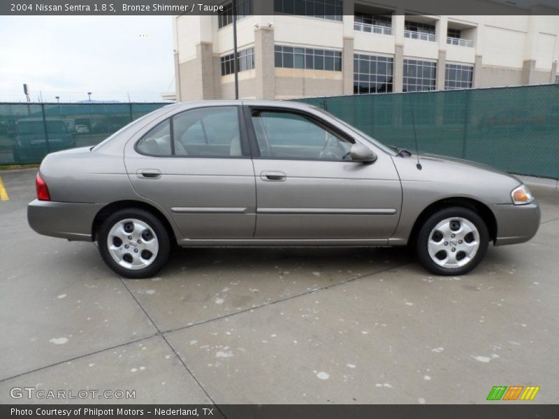 Bronze Shimmer / Taupe 2004 Nissan Sentra 1.8 S