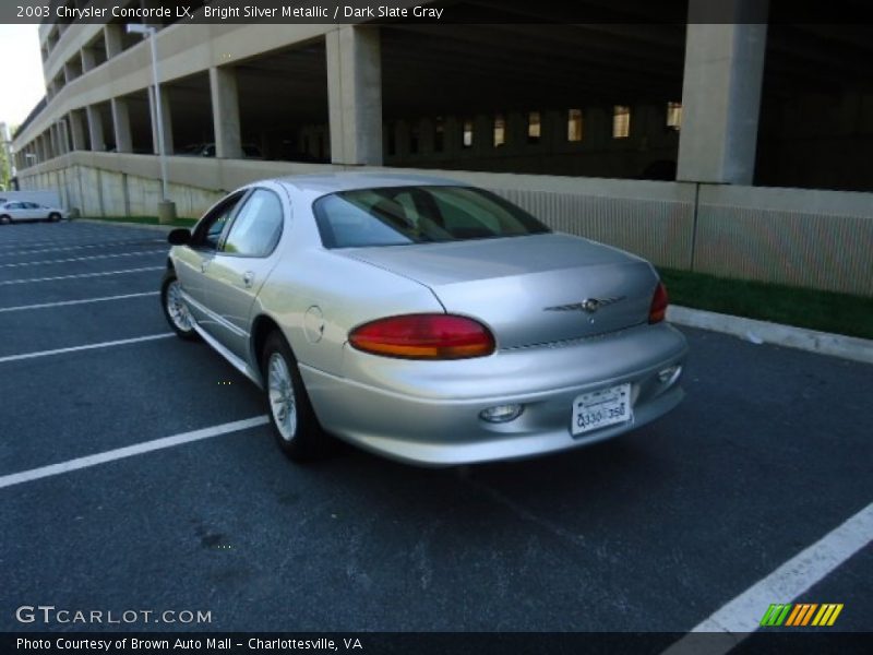 Bright Silver Metallic / Dark Slate Gray 2003 Chrysler Concorde LX