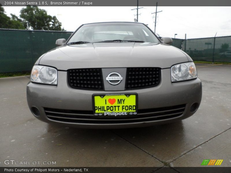 Bronze Shimmer / Taupe 2004 Nissan Sentra 1.8 S