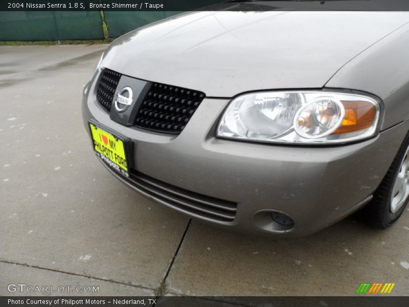 Bronze Shimmer / Taupe 2004 Nissan Sentra 1.8 S