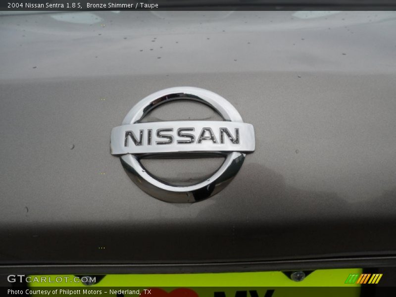 Bronze Shimmer / Taupe 2004 Nissan Sentra 1.8 S