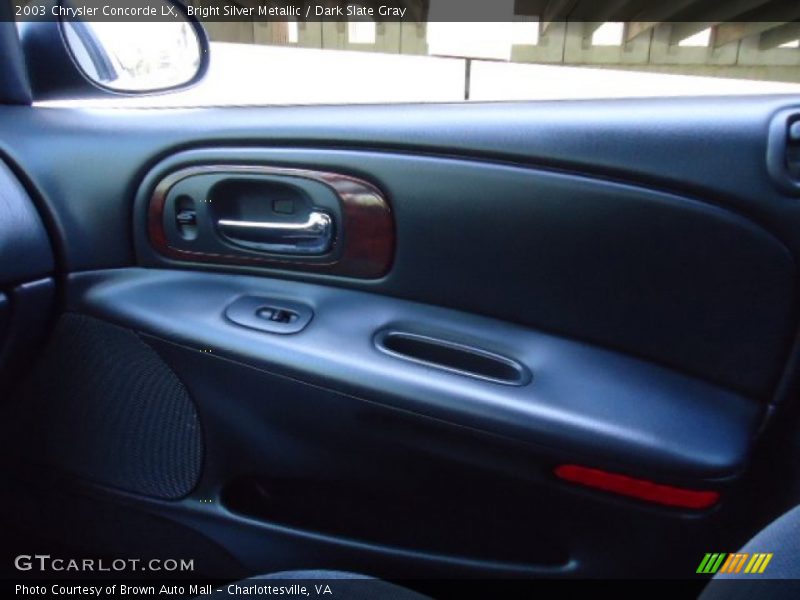 Bright Silver Metallic / Dark Slate Gray 2003 Chrysler Concorde LX