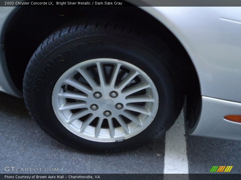 Bright Silver Metallic / Dark Slate Gray 2003 Chrysler Concorde LX