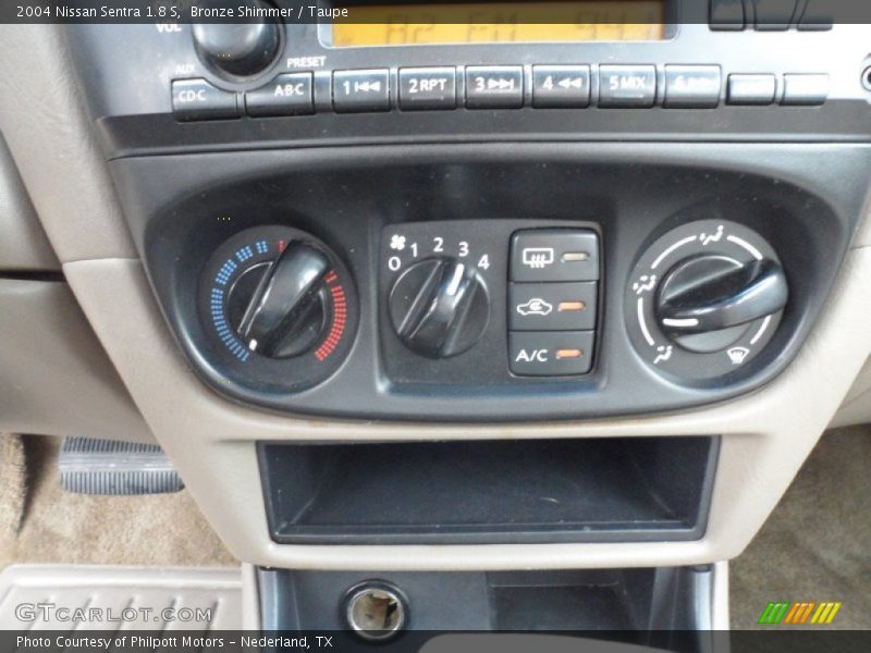 Bronze Shimmer / Taupe 2004 Nissan Sentra 1.8 S