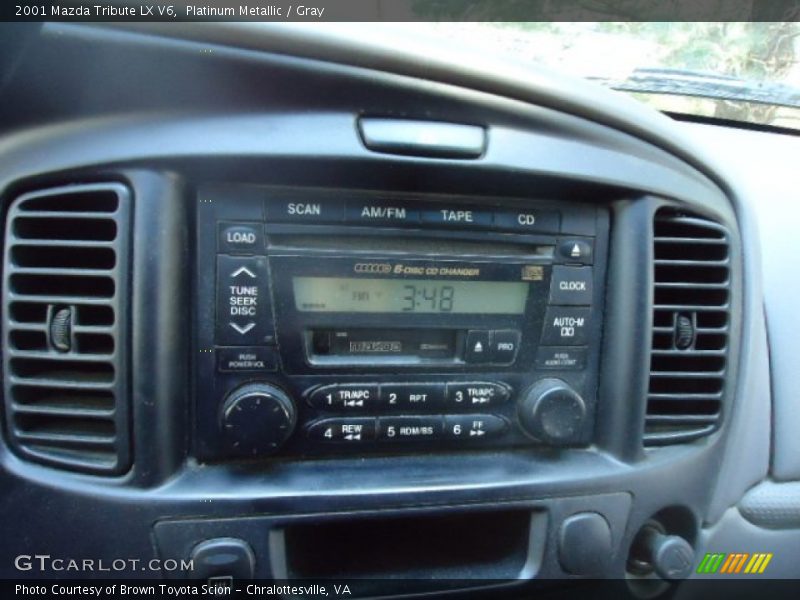 Platinum Metallic / Gray 2001 Mazda Tribute LX V6