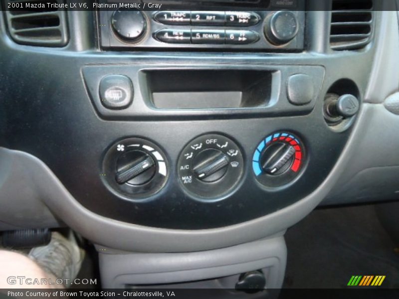 Platinum Metallic / Gray 2001 Mazda Tribute LX V6