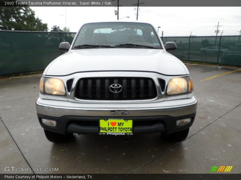 Super White / Oak 2003 Toyota Tacoma PreRunner Xtracab