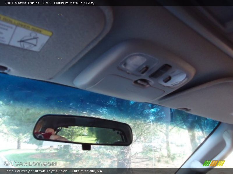 Platinum Metallic / Gray 2001 Mazda Tribute LX V6
