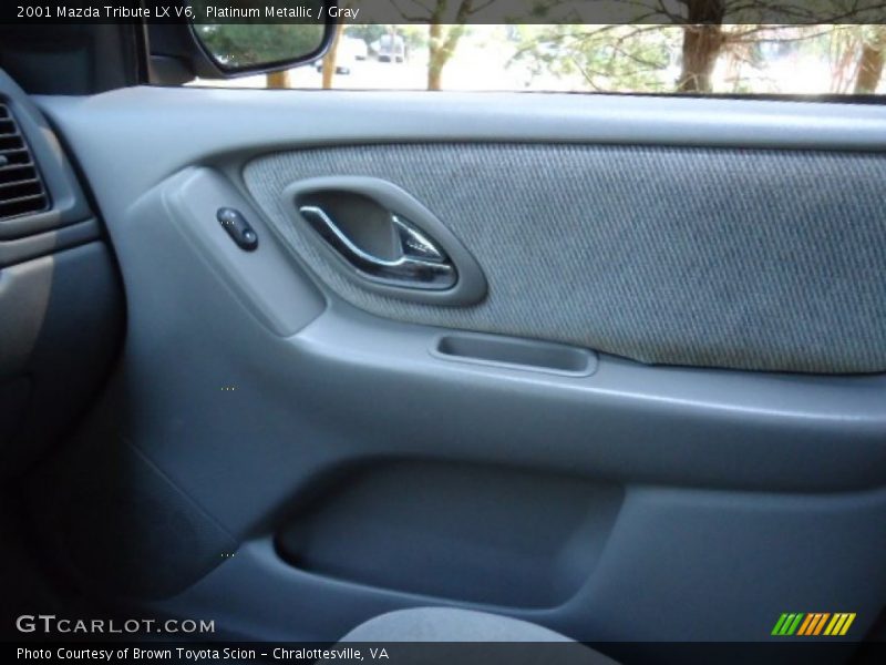Platinum Metallic / Gray 2001 Mazda Tribute LX V6