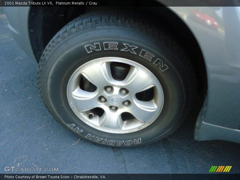Platinum Metallic / Gray 2001 Mazda Tribute LX V6