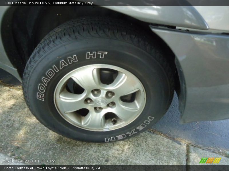 Platinum Metallic / Gray 2001 Mazda Tribute LX V6