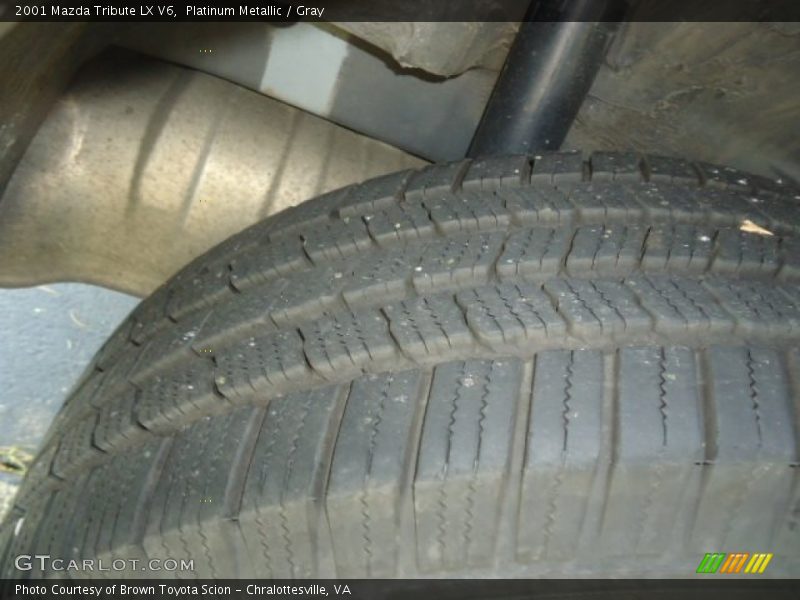 Platinum Metallic / Gray 2001 Mazda Tribute LX V6