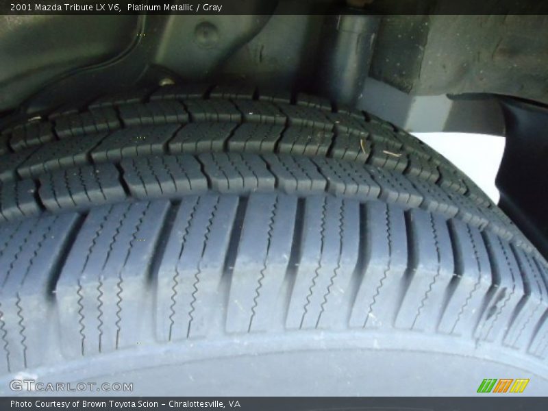 Platinum Metallic / Gray 2001 Mazda Tribute LX V6