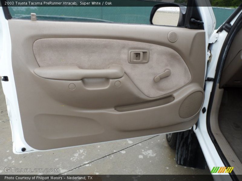 Super White / Oak 2003 Toyota Tacoma PreRunner Xtracab