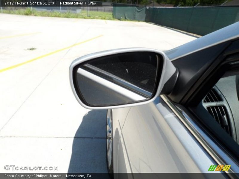 Radiant Silver / Gray 2012 Hyundai Sonata SE 2.0T