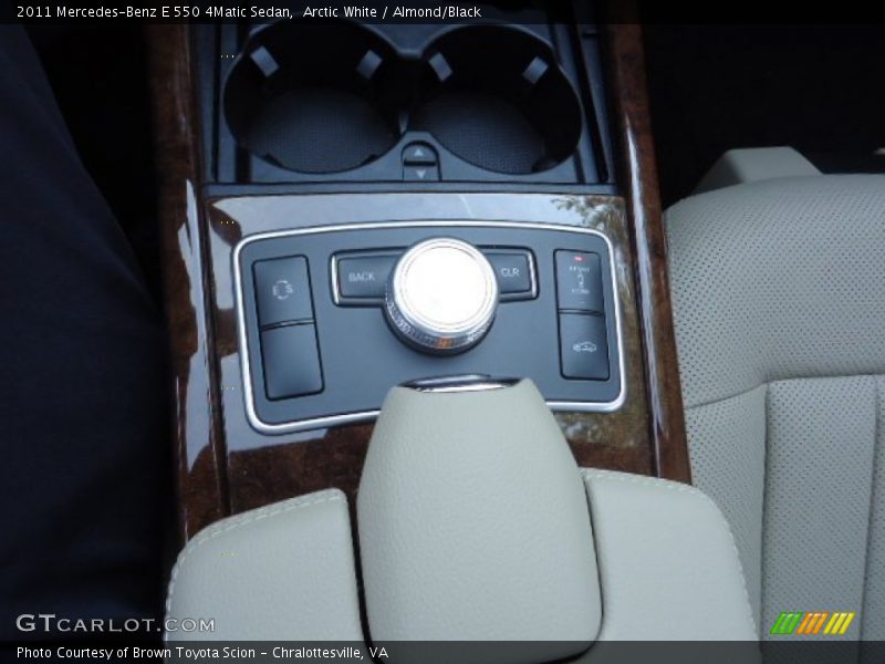 Arctic White / Almond/Black 2011 Mercedes-Benz E 550 4Matic Sedan