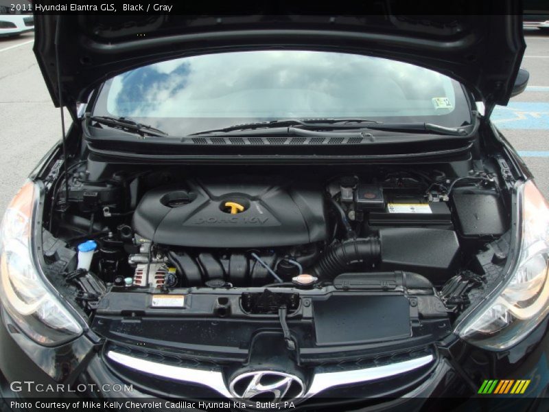 Black / Gray 2011 Hyundai Elantra GLS