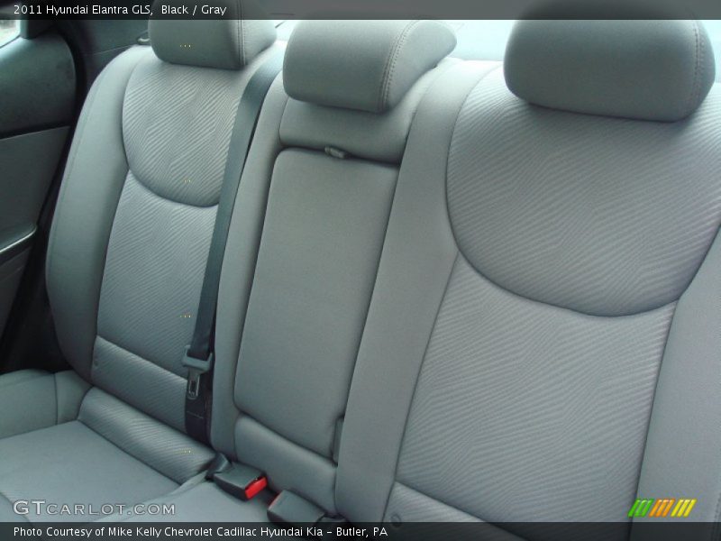 Black / Gray 2011 Hyundai Elantra GLS