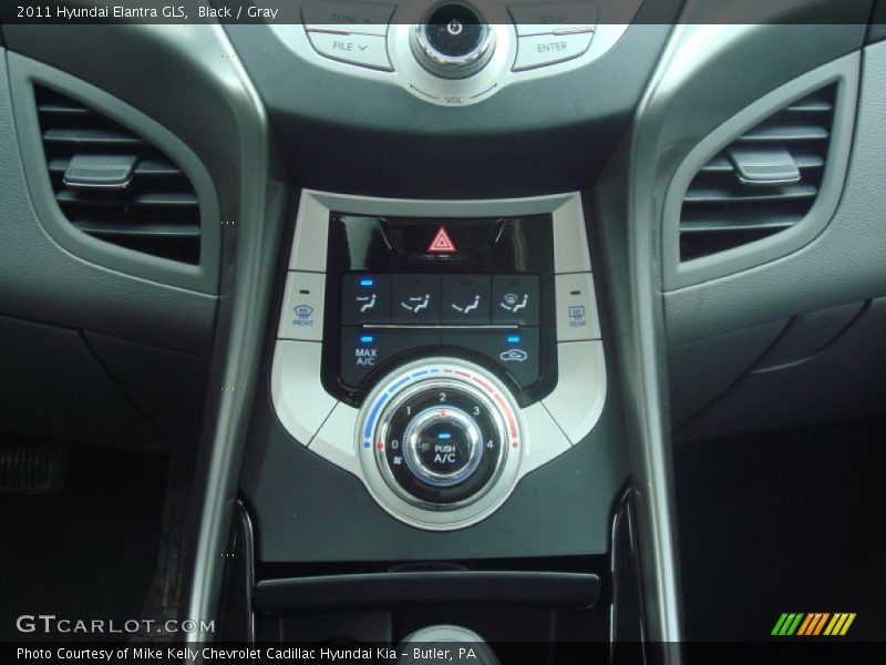 Black / Gray 2011 Hyundai Elantra GLS