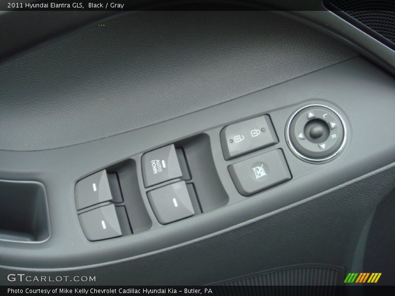 Black / Gray 2011 Hyundai Elantra GLS