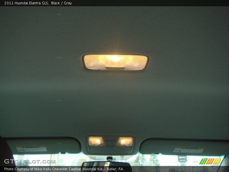Black / Gray 2011 Hyundai Elantra GLS