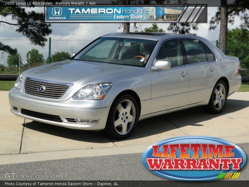 Mercury Metallic / Ash 2005 Lexus LS 430 Sedan