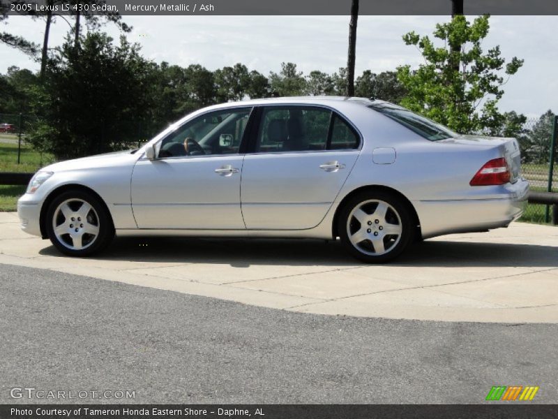 Mercury Metallic / Ash 2005 Lexus LS 430 Sedan
