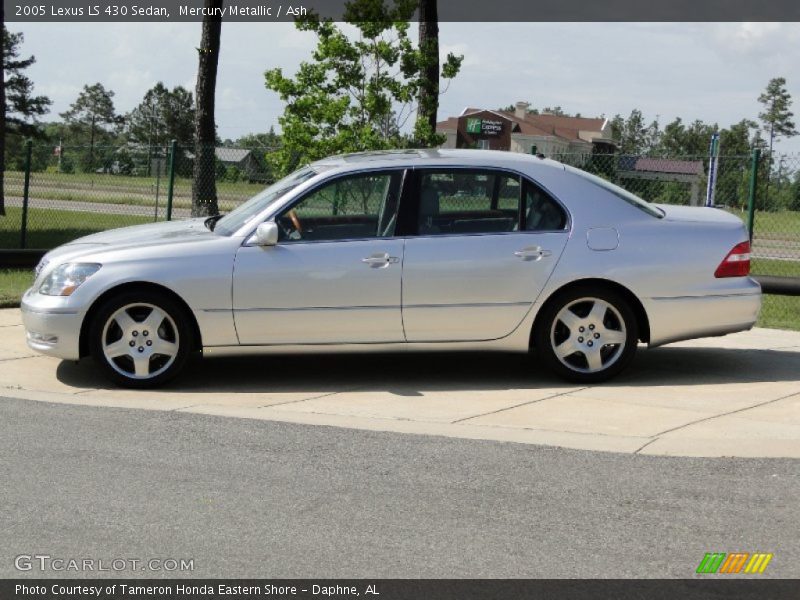 Mercury Metallic / Ash 2005 Lexus LS 430 Sedan
