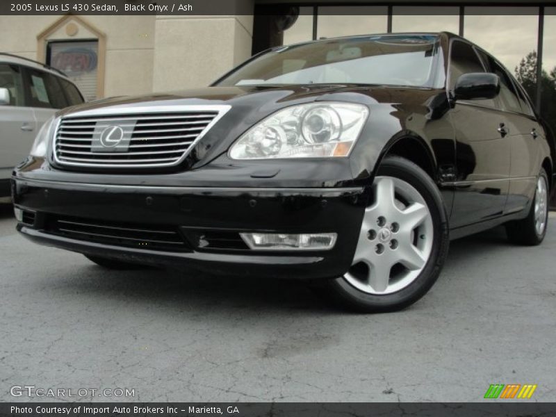 Black Onyx / Ash 2005 Lexus LS 430 Sedan